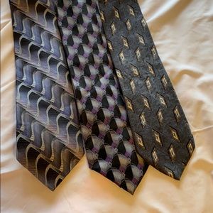Joseph & Feiss Ties.  Selling 3 together.